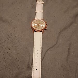 Geneva Women's Watch in White and Rose Gold